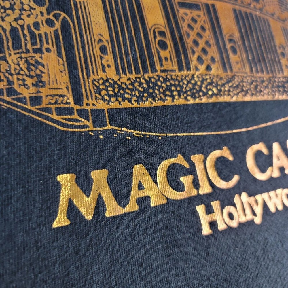 Vintage 90s Magic Castle Hollywood Clubhouse For Magician RARE US Made Shirt XL - Picture 4 of 8